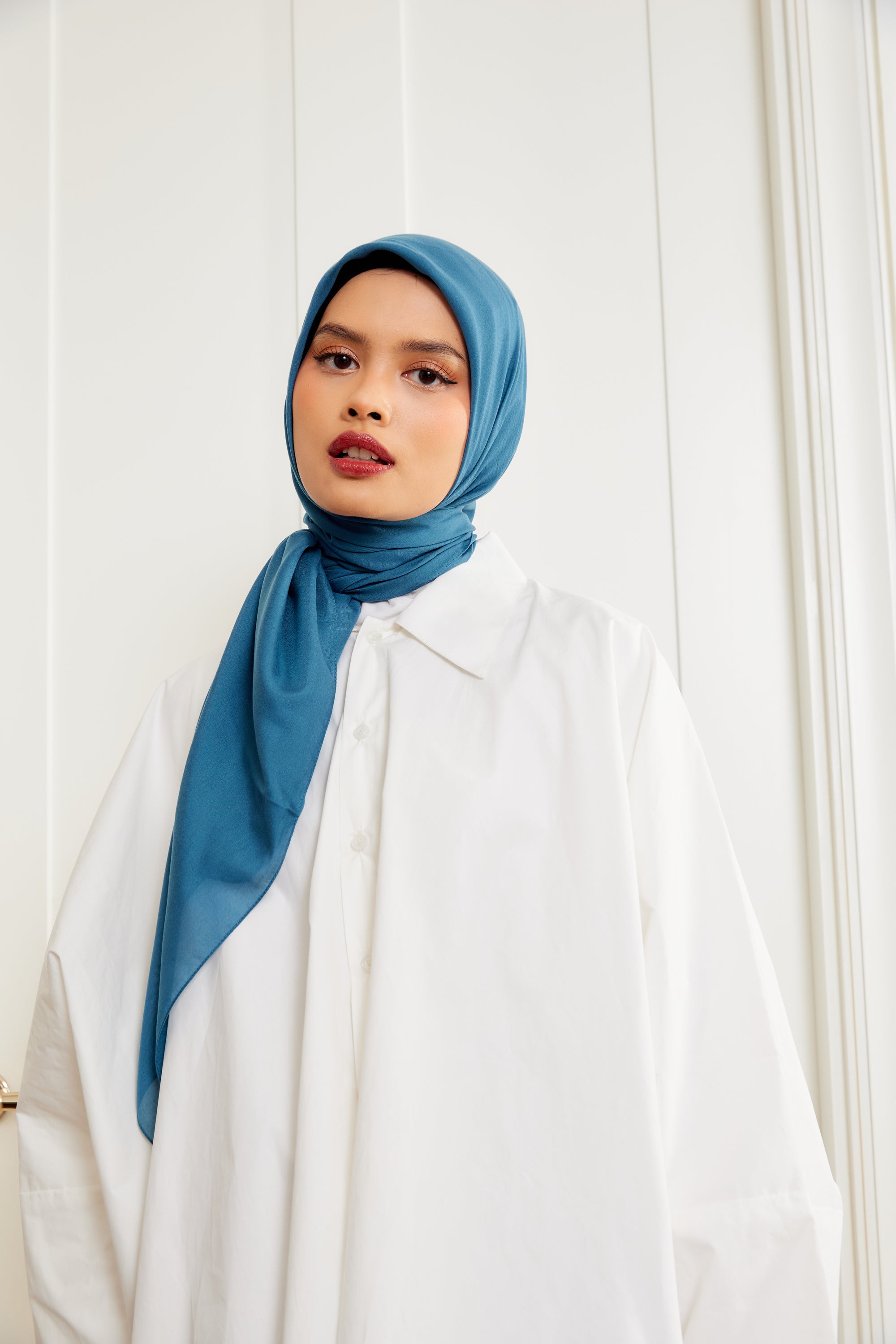 Scarf Plain 48" Cotton Voile
