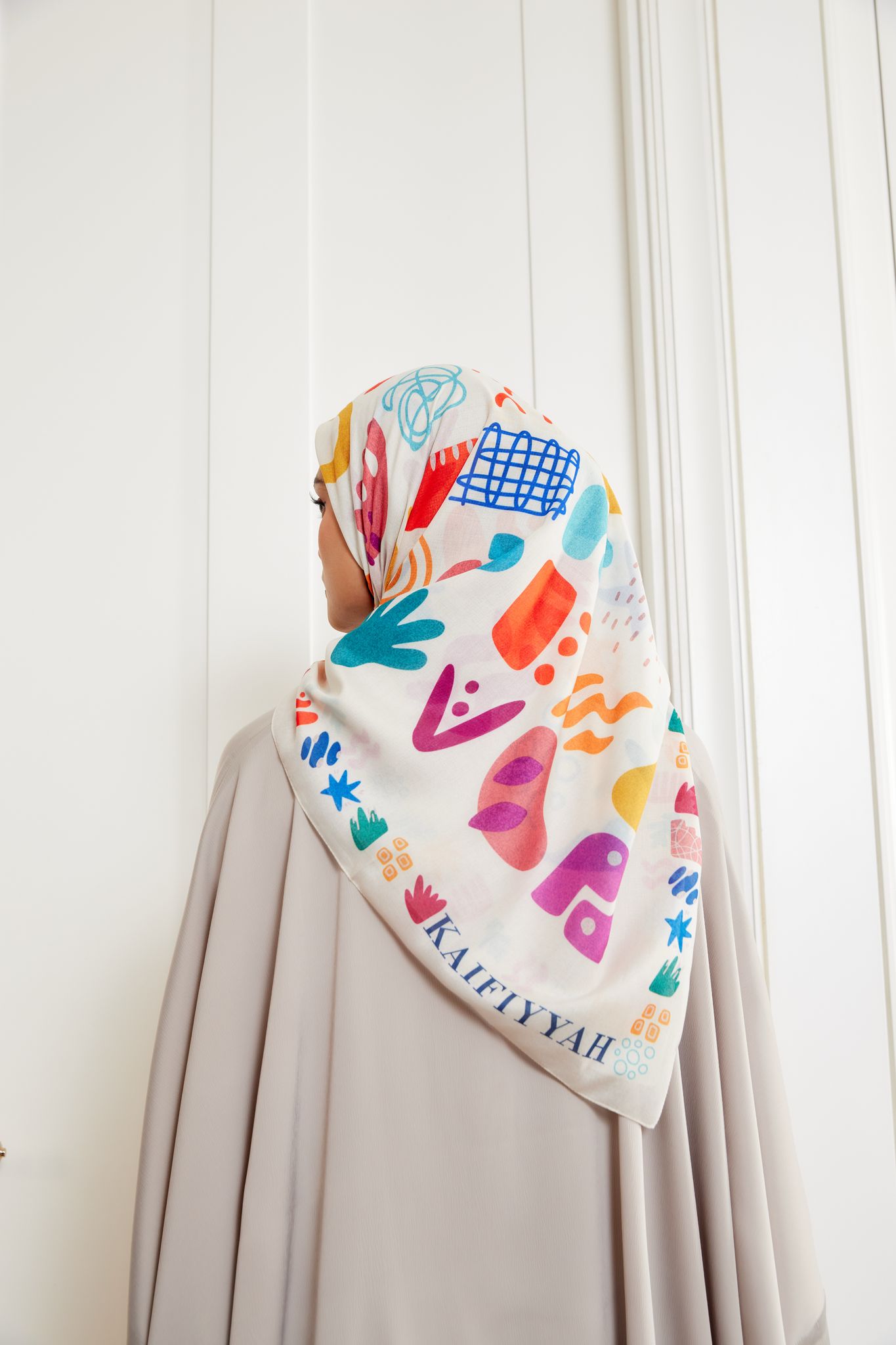 Scarf Printed 48" Evie
