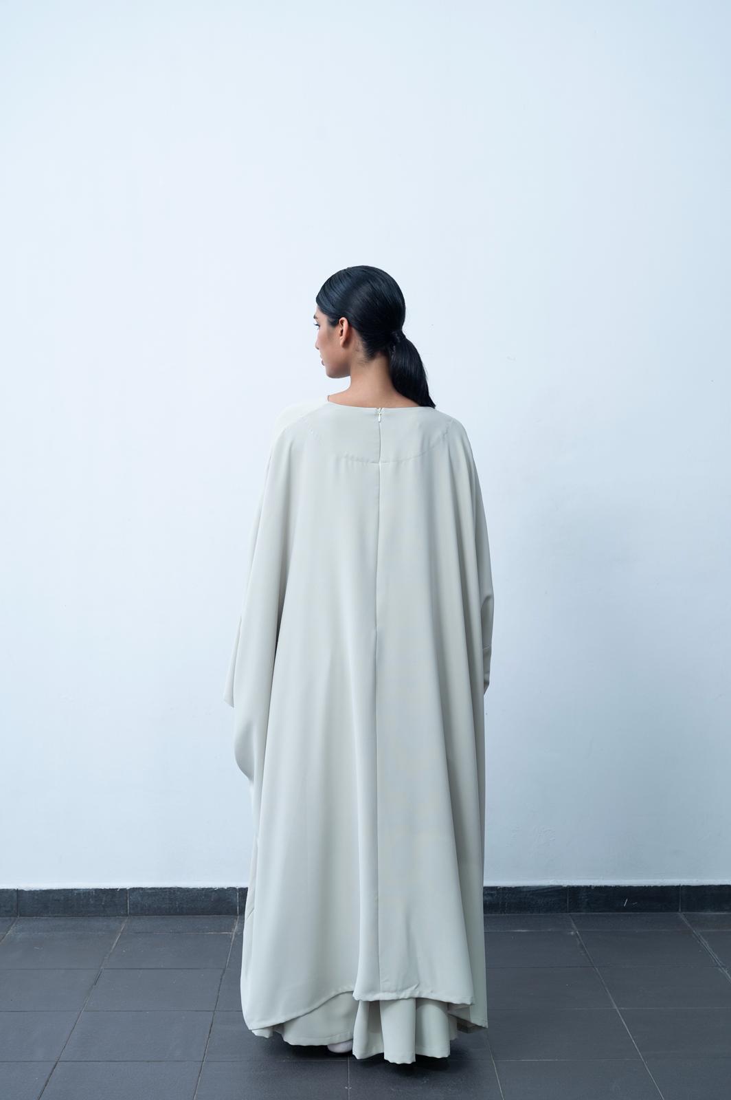 Abaya Amira Skirt Set Crepe Sage Green
