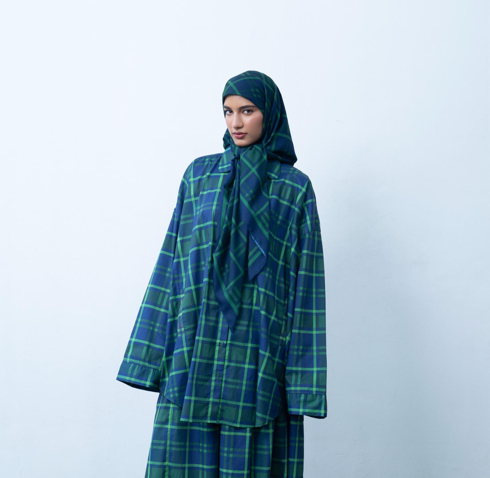 Shirt Butang Chunky Checks